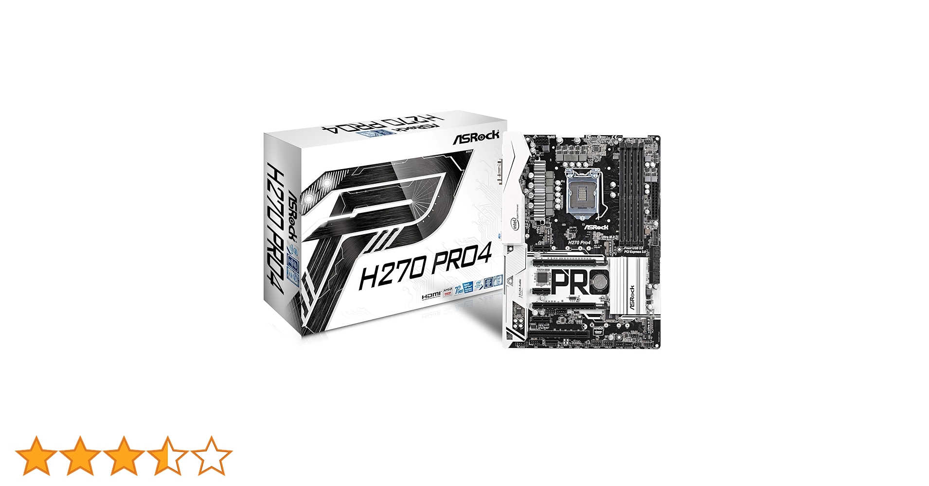 Amazon | ASRock Intel H270チップセット搭載 ATXマザーボード